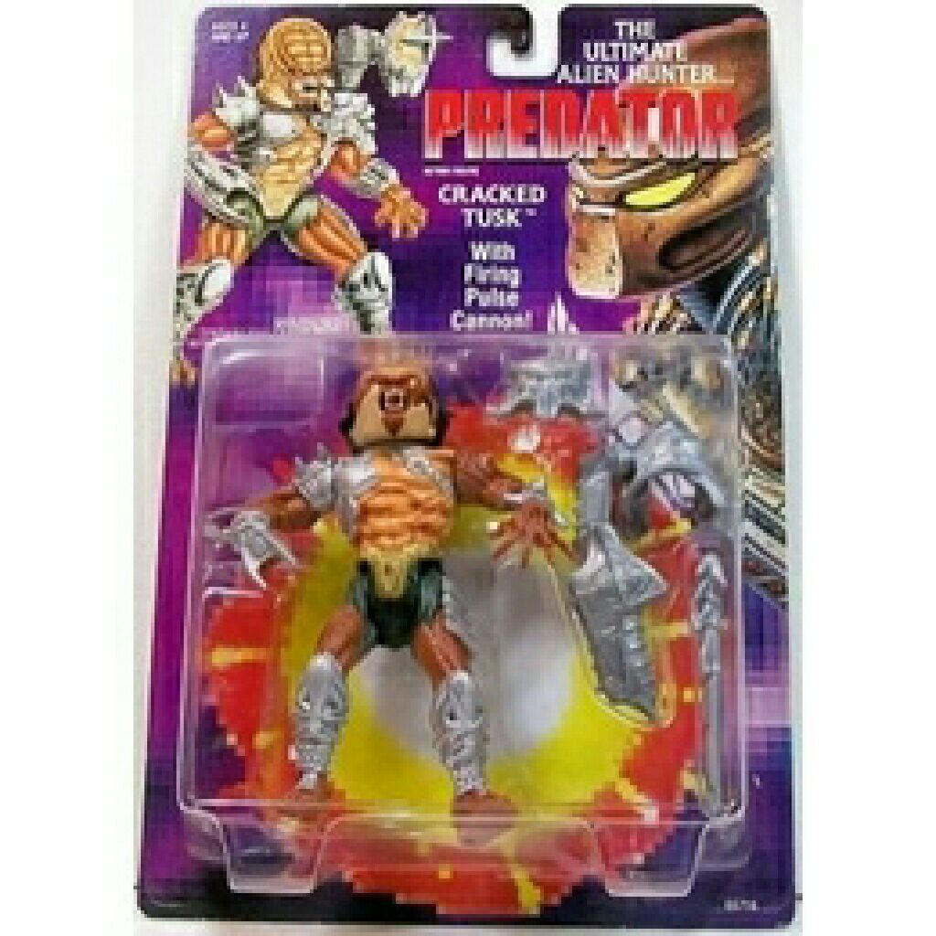 Cracked Tusk With Firing Pulse Cannon - Kenner (Predator) action figure collectible [Barcode 076281657165] - Main Image 1