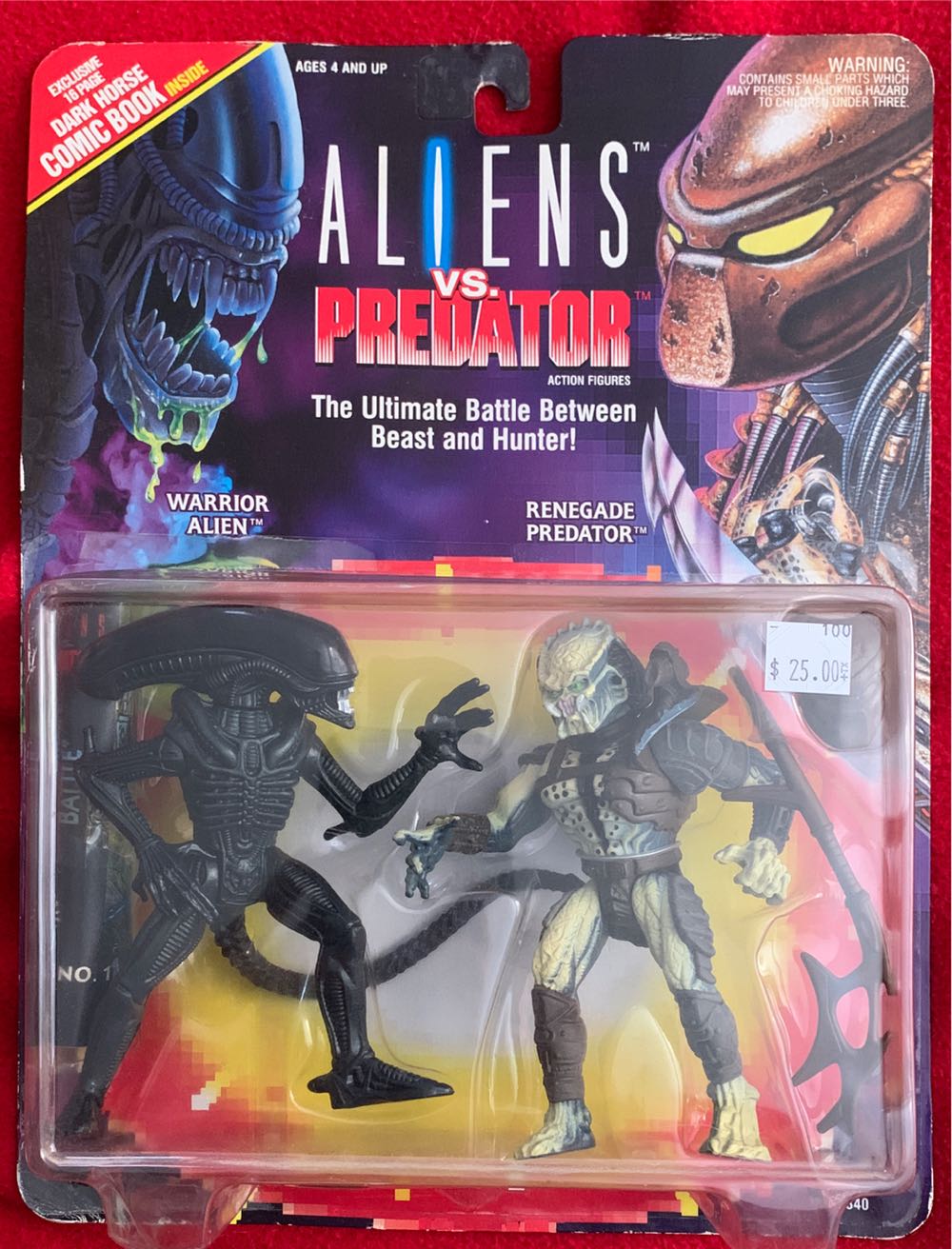 AVP [Warrior] vs. Predator [Renegade] - Kenner (Aliens - Kenner) action figure collectible [Barcode 076281658407] - Main Image 2