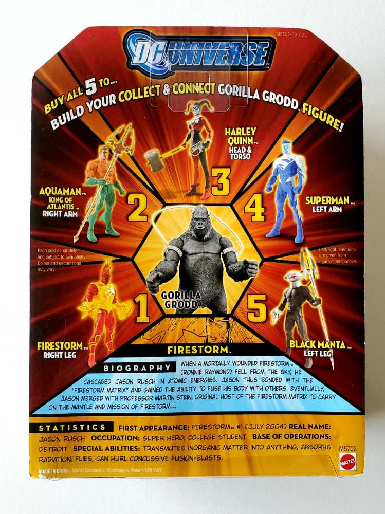 DCUC Wave 2 Figure 1 Firestorm - Mattel (DC Universe Classics) action figure collectible [Barcode 027084657449] - Main Image 3