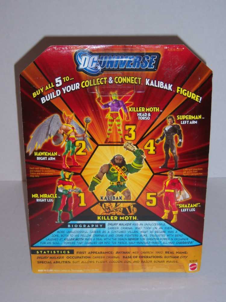 DC Universe Classics Wave 6 Kalibak BAF KILLER MOTH - DC Universe Classics (Mattel) (DC Comics - Super Heroes) action figure collectible [Barcode 027084657524] - Main Image 3