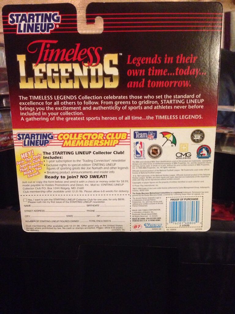 Joe Louis - STARTING LINEUP (BOXING) action figure collectible [Barcode 076281688060] - Main Image 2