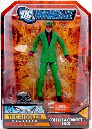DCUC Wave 5 Figure 3 The Riddler - Mattel (DC Universe) action figure collectible [Barcode 027084660197] - Main Image 1