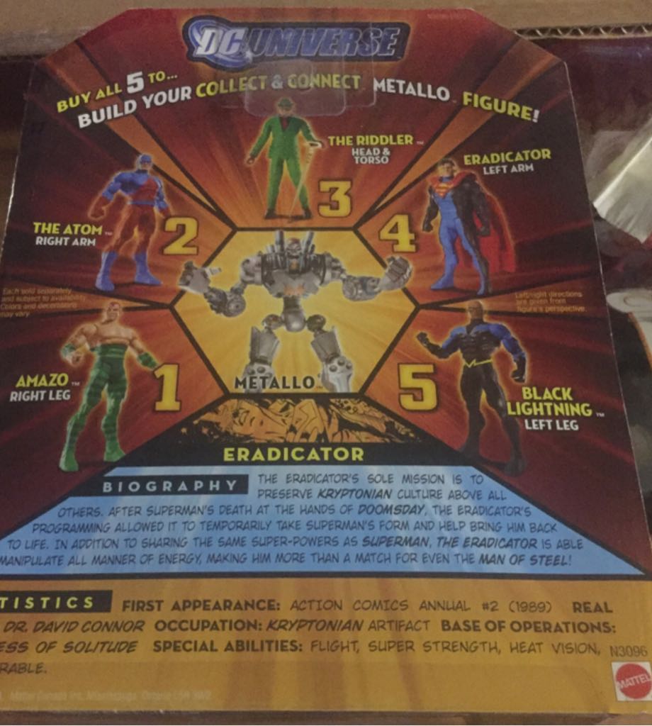 DCUC Wave 5 Figure 4 Eradicator - Mattel (DC  Universe Classics) action figure collectible [Barcode 027084660203] - Main Image 2