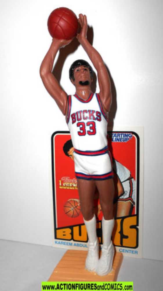 Kenner Starting Lineup Timeless Legends Kareem Abdul-Jabbar - Kenner (Starting Lineup Timeless Legends) action figure collectible [Barcode 076281688565] - Main Image 4