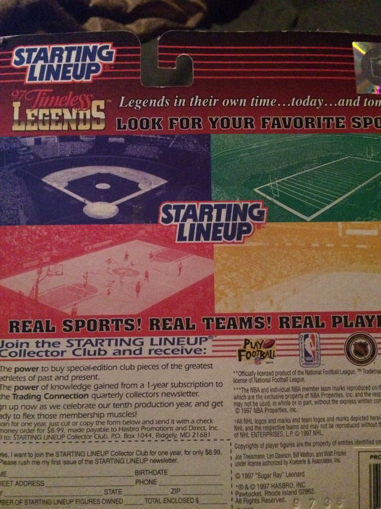 Len Dawson - Kenner (Starting Lineup Timeless Legends) action figure collectible [Barcode 076281693927] - Main Image 2