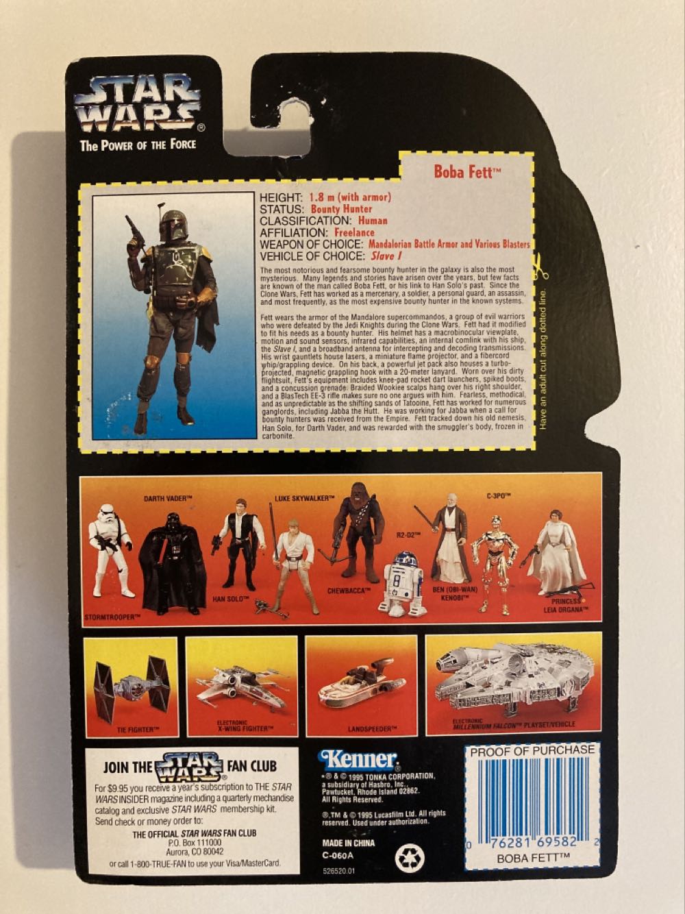 Star Wars TPOTF Boba Fett - Hasbro (Star Wars) action figure collectible [Barcode 076281695822] - Main Image 3