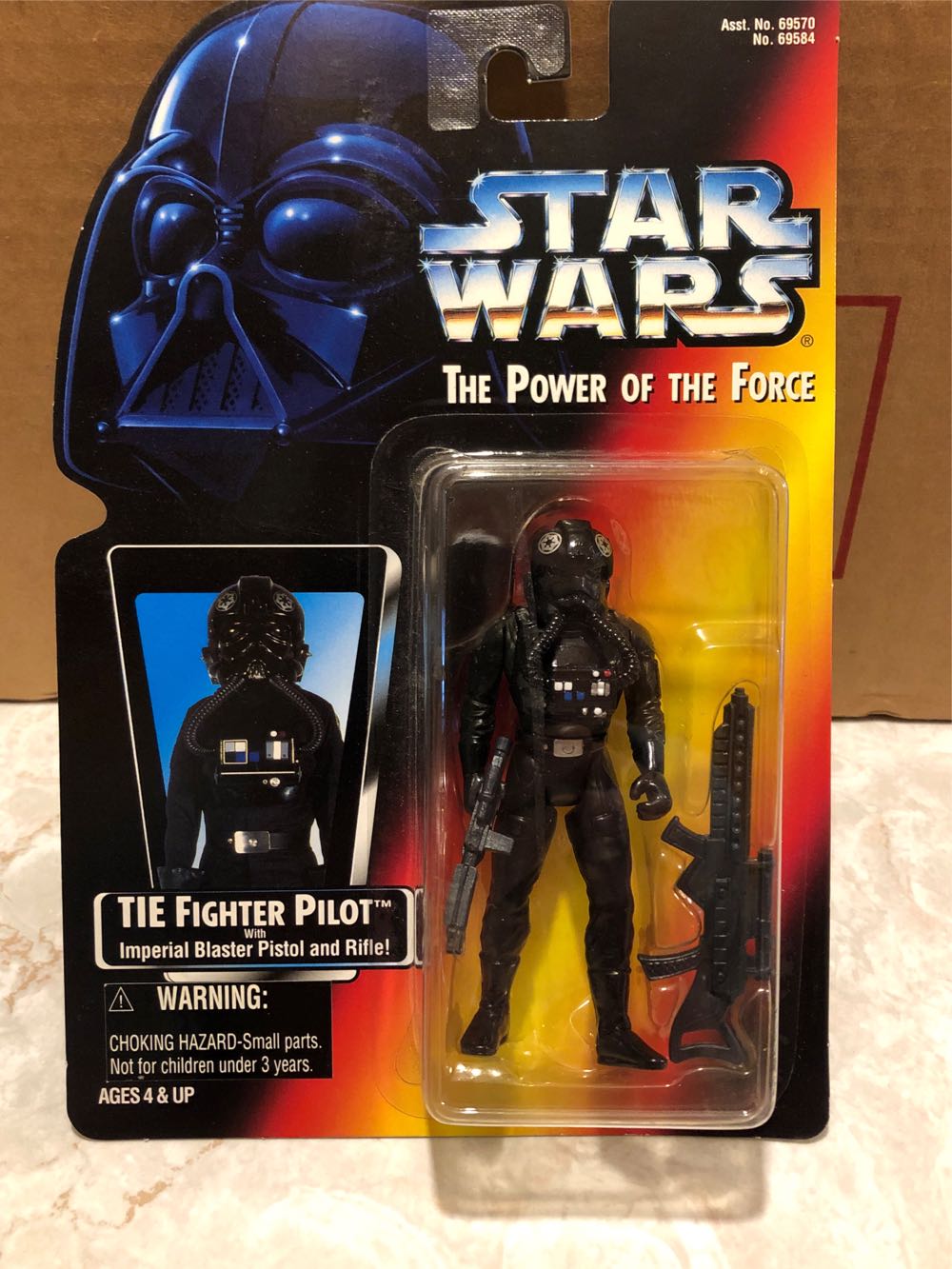 TIE Fighter Pilot - Hasbro (Star Wars: Episode IV - A New Hope) action figure collectible [Barcode 076281695846] - Main Image 3