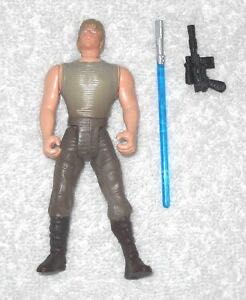 Luke Skywalker in Dagobah Fatigues with Lightsaber and Blaster Pistol! L - Kenner (Star Wars) action figure collectible [Barcode 076281695884] - Main Image 3