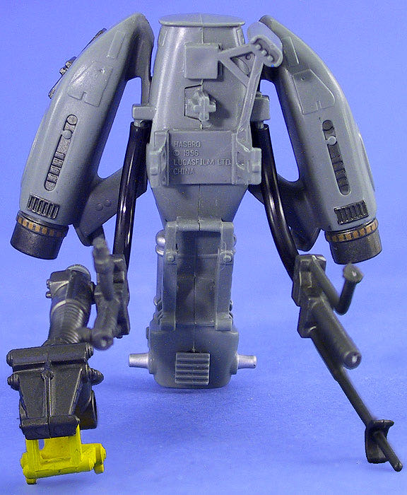 Crowd Control Stormtrooper w/ Flight-Action Thruster Pack & Capture Claw - Hasbro (Star Wars: Episode IV - A New Hope) action figure collectible [Barcode 076281696096] - Main Image 3