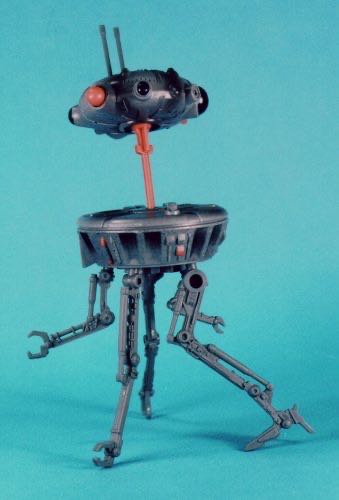 Probe Droid (With Proton Torpedo And Self-Destruct Exploding Head)(Deluxe) - Kenner / Hasbro (The Power Of The Force (1997 - 1998)(Deluxe Figures)) action figure collectible [Barcode 076281696775] - Main Image 4