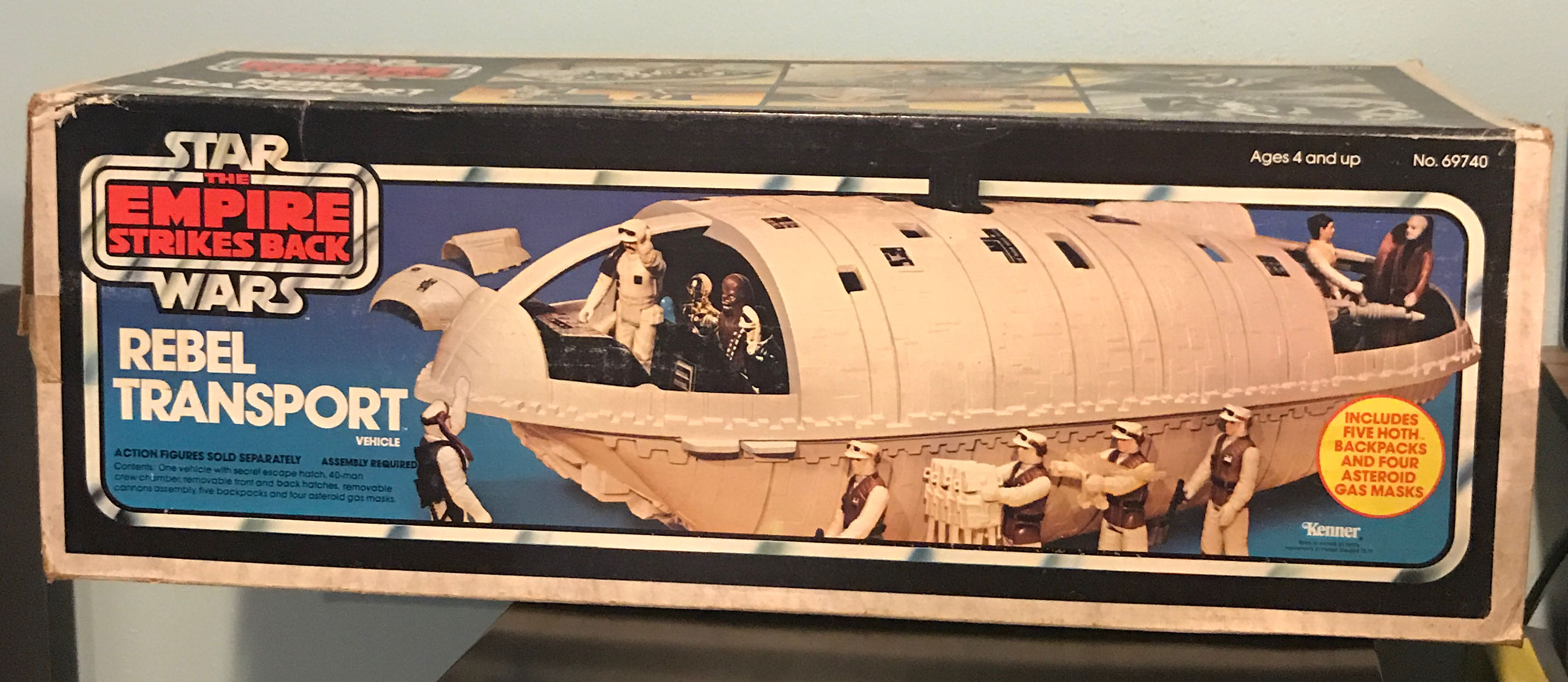 Rebel Transport - Kenner (Empire Strikes Back) action figure collectible [Barcode 076281697406] - Main Image 2