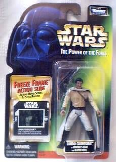 Lando Calrissian In General’s Gear - Kenner / Hasbro (Power of The Force 2) action figure collectible [Barcode 076281697567] - Main Image 2