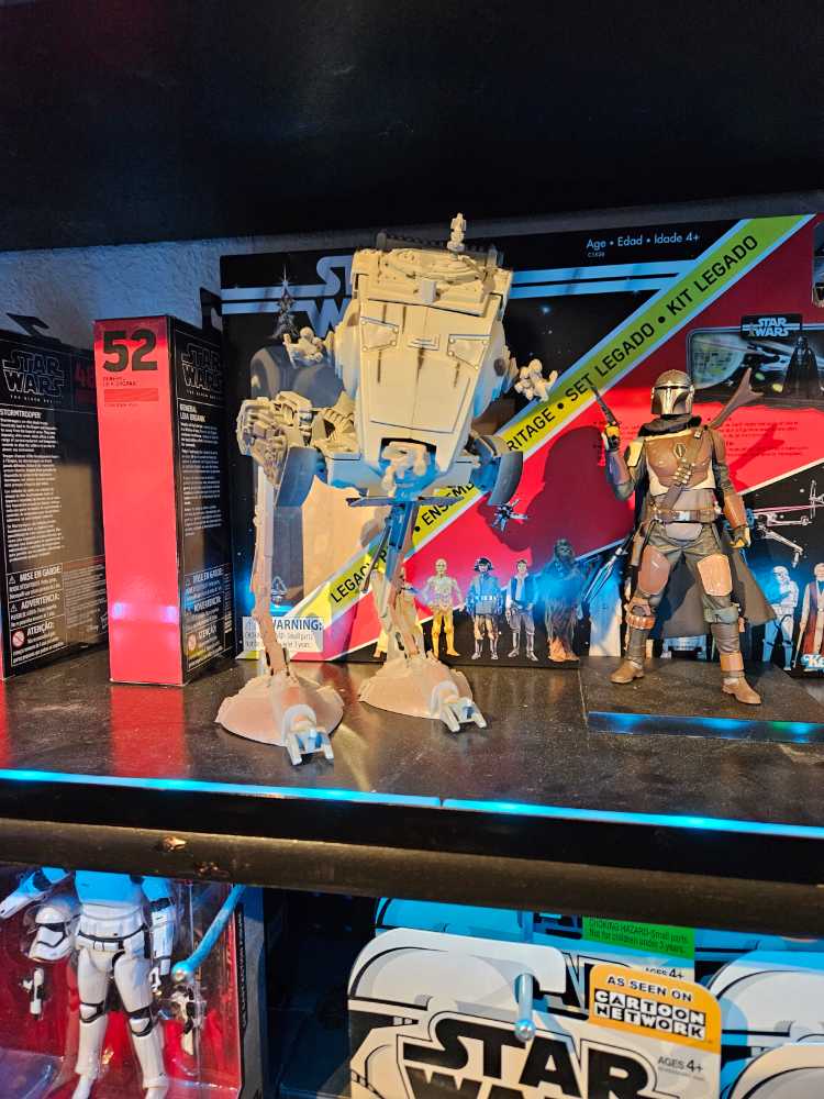 Imperial AT-ST (Scout Walker) - Hasbo / Kenner (Star Wars Power Of The Force II) action figure collectible [Barcode 076281697765] - Main Image 4