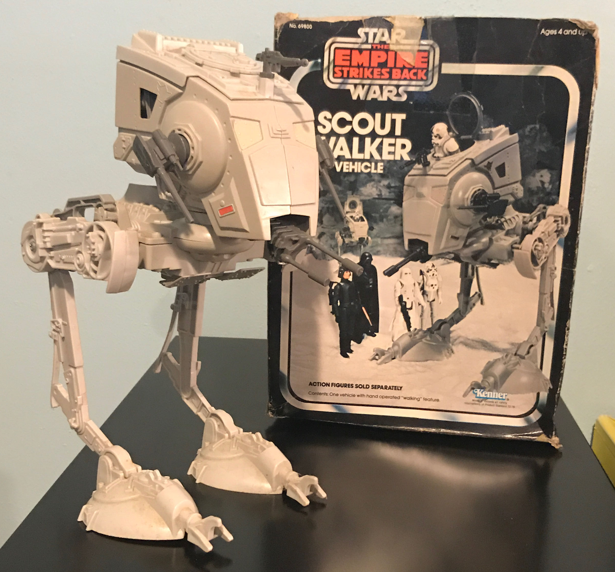 Scout Walker Vehicle - Kenner (Star Wars - ESB) action figure collectible [Barcode 076281698007] - Main Image 2