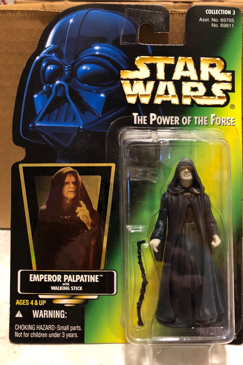 Emperor Palpatine - Hasbro (Star Wars: Power Of The Force 2) action figure collectible [Barcode 076281698113] - Main Image 3