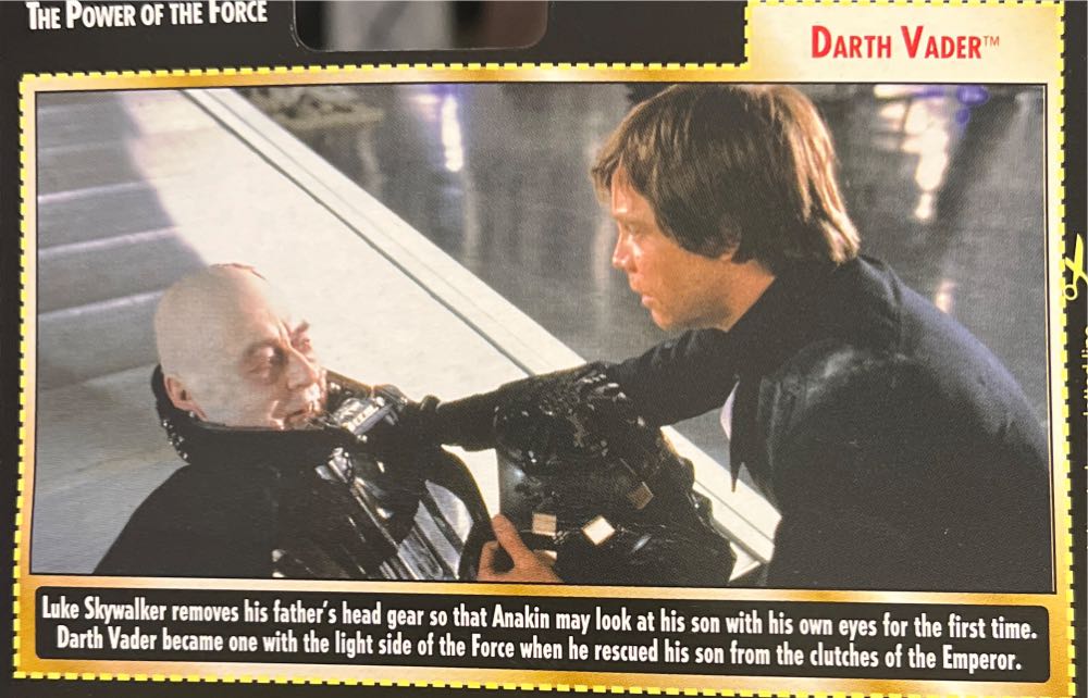 Darth Vader (Removable Helmet) - Hasbro/Kenner (Return Of The Jedi) action figure collectible [Barcode 076281698366] - Main Image 4