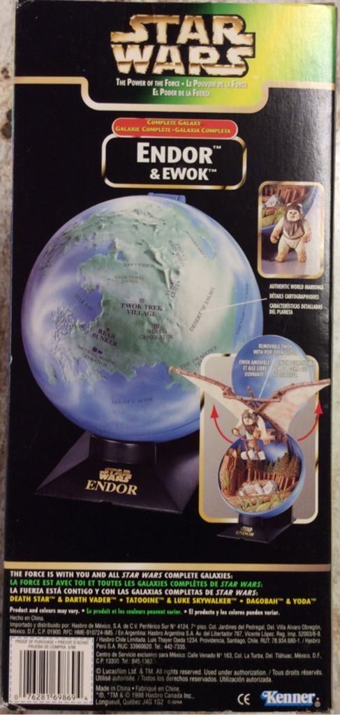 Endor w/ Ewok - Hasbro (Star Wars: Episode VI - Return Of The Jedi) action figure collectible [Barcode 076281698694] - Main Image 2