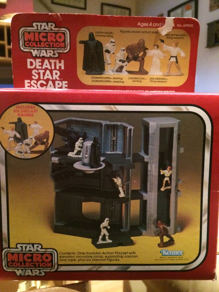 Star Wars Micro Collection Death Star Escape Playset - Kenner action figure collectible [Barcode 076281699905] - Main Image 1