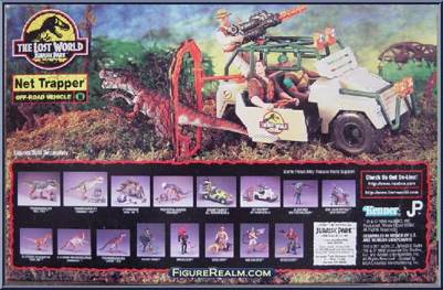 The Lost World Jurassic Park Series 1 Net Trapper - Kenner (The Lost World Jurassic Park Series 1) action figure collectible [Barcode 076281711331] - Main Image 2