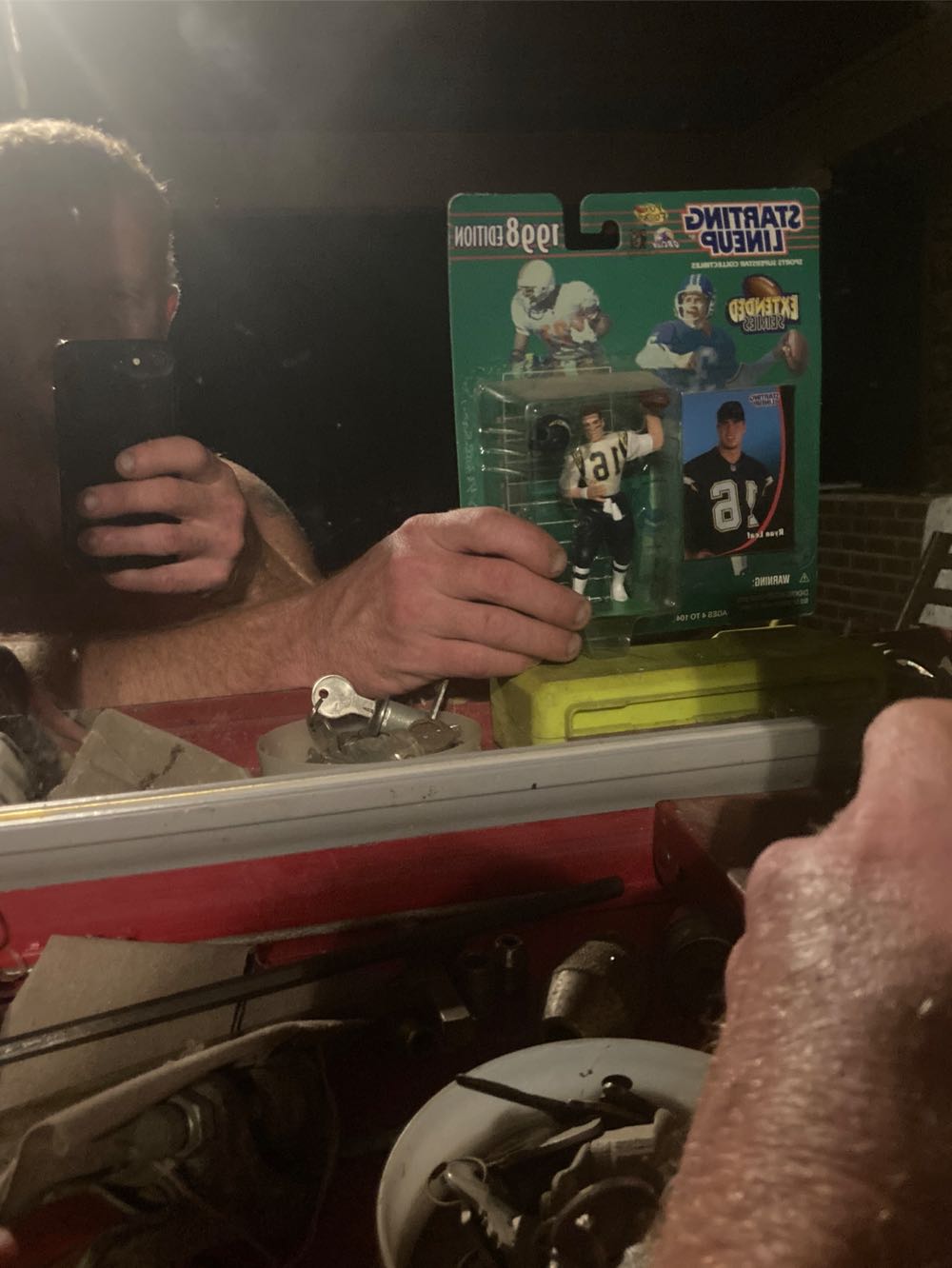 Ryan Leaf - Starting Lineup - Kenner action figure collectible [Barcode 076281720982] - Main Image 2