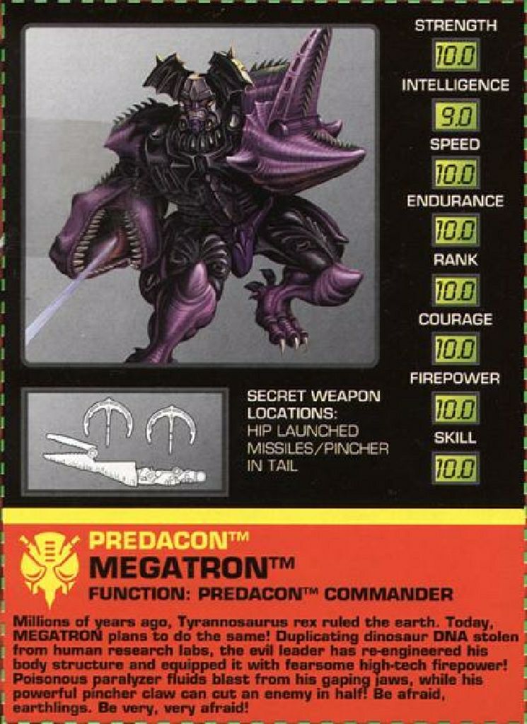 Megatron - Hasbro (Transformers: Beast Wars) action figure collectible [Barcode 076281803562] - Main Image 2