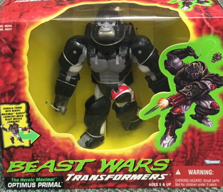 Transformers Optimus Primal - Hasbro (Transformers: Beast Wars) action figure collectible [Barcode 076281803579] - Main Image 4
