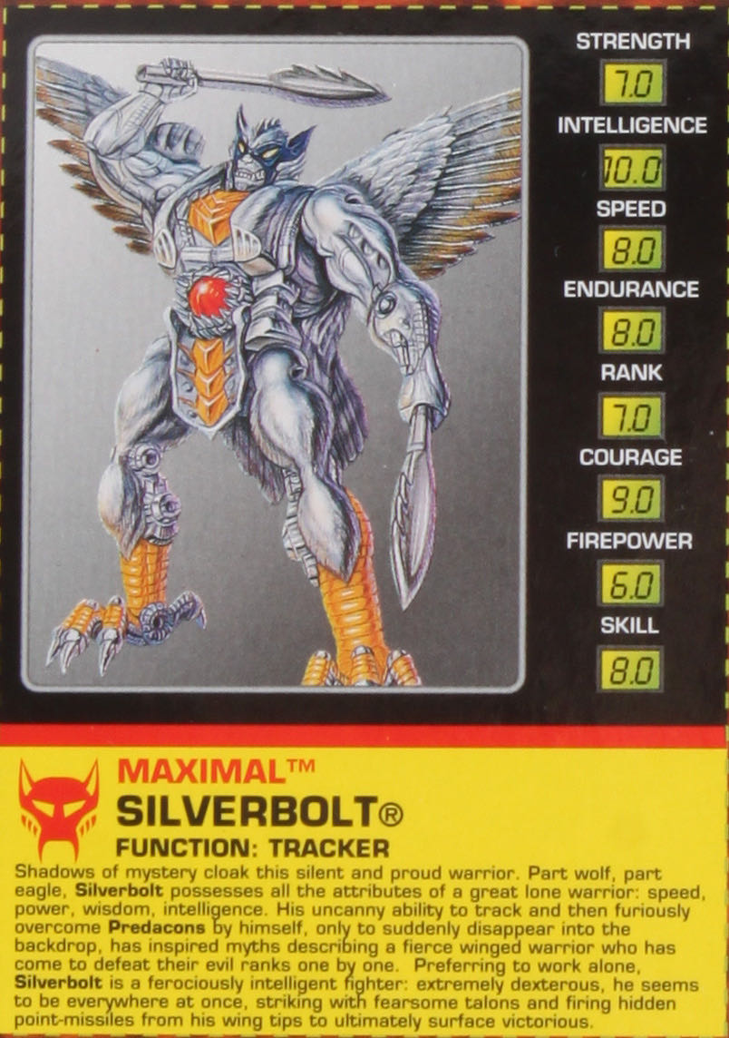 Silverbolt (Fuzor) - Hasbro (Transformers: Beast Wars) action figure collectible [Barcode 076281803692] - Main Image 4