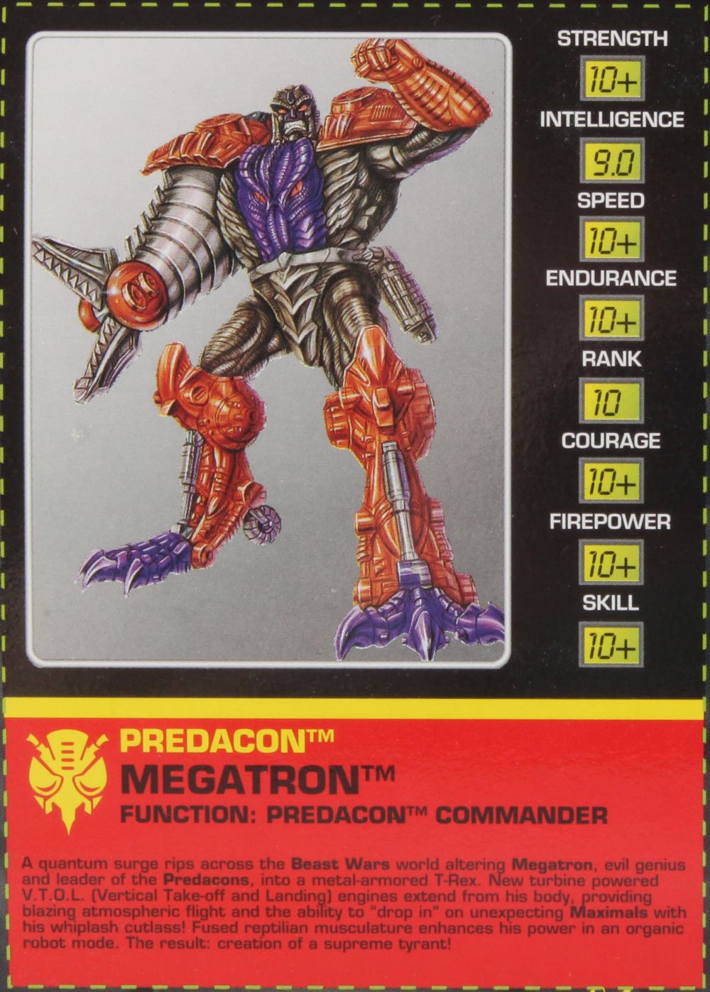 Megatron (Transmetal) - Hasbro (Transformers: Beast Wars) action figure collectible [Barcode 076281804224] - Main Image 3