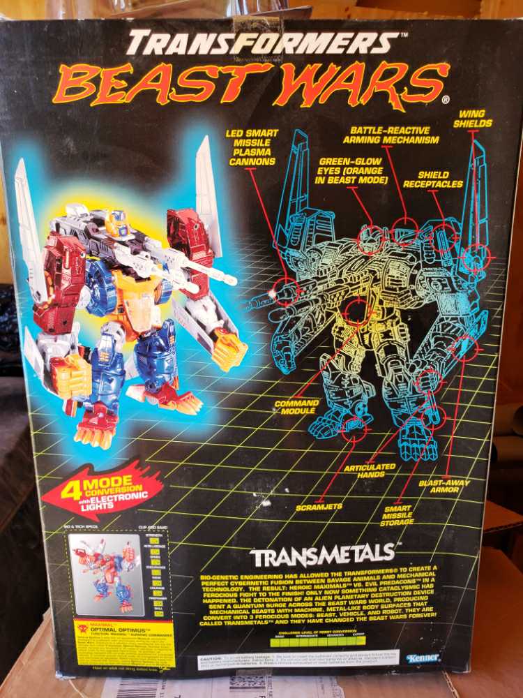 Optimal Optimus - Hasbro (Transformers: Beast Wars) action figure collectible [Barcode 076281804415] - Main Image 2
