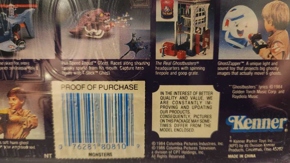 Wolfman Monster, The - Kenner (The Real Ghostbusters) action figure collectible [Barcode 076281808109] - Main Image 3