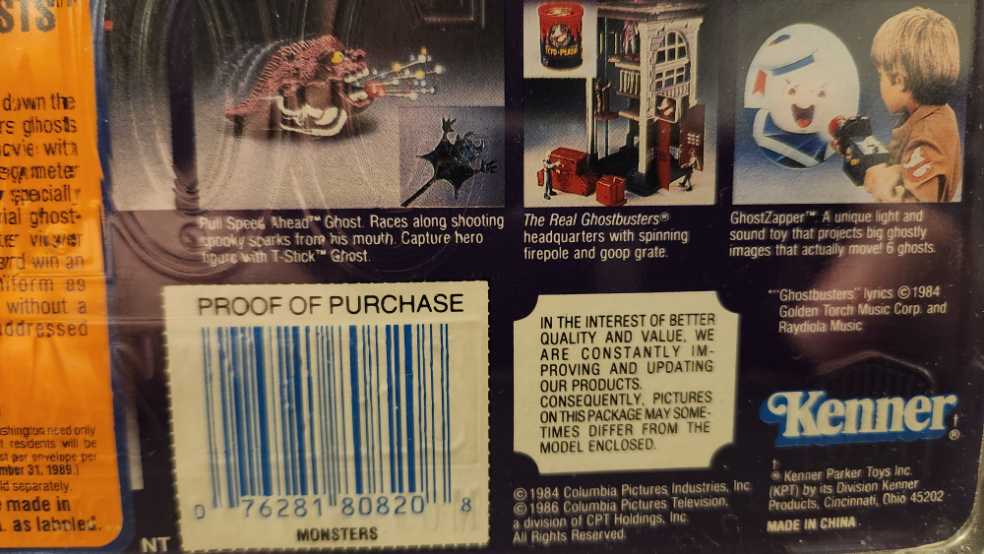 GHOSTBUSTERS Monsters Frankenstein - Kenner (The Real Ghostbusters) action figure collectible [Barcode 076281808208] - Main Image 3