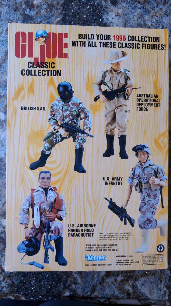 British S.A.S.  - Kenner (GI Joe Classic Collection Limited Edition) action figure collectible [Barcode 076281812373] - Main Image 4