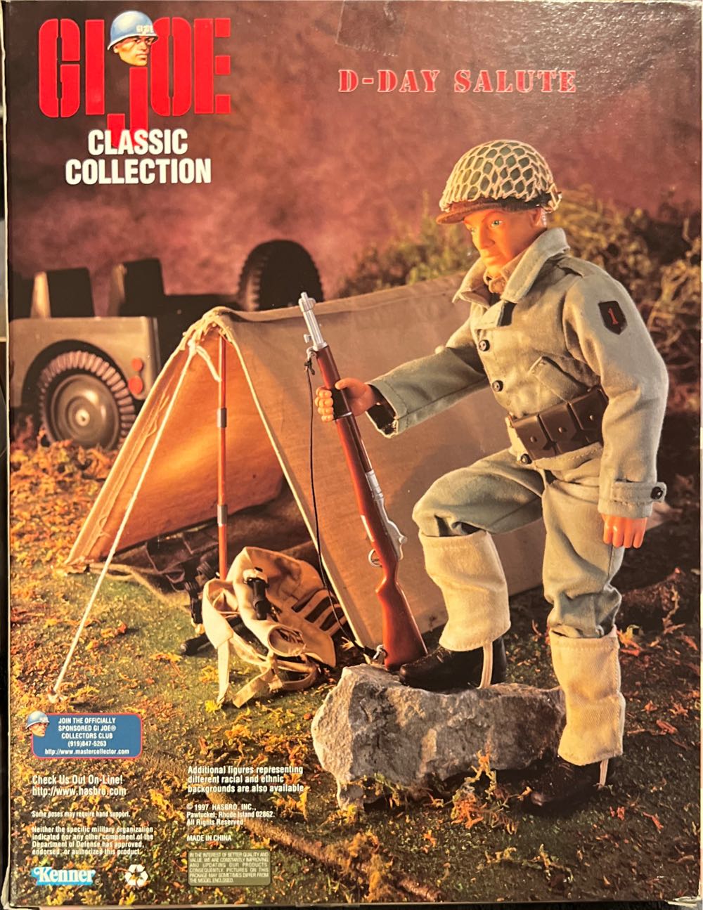 G.I. Joe Classic Collection - D-Day Salute - Hasbro (G.I. Joe Classic Collection) action figure collectible [Barcode 076281813967] - Main Image 4
