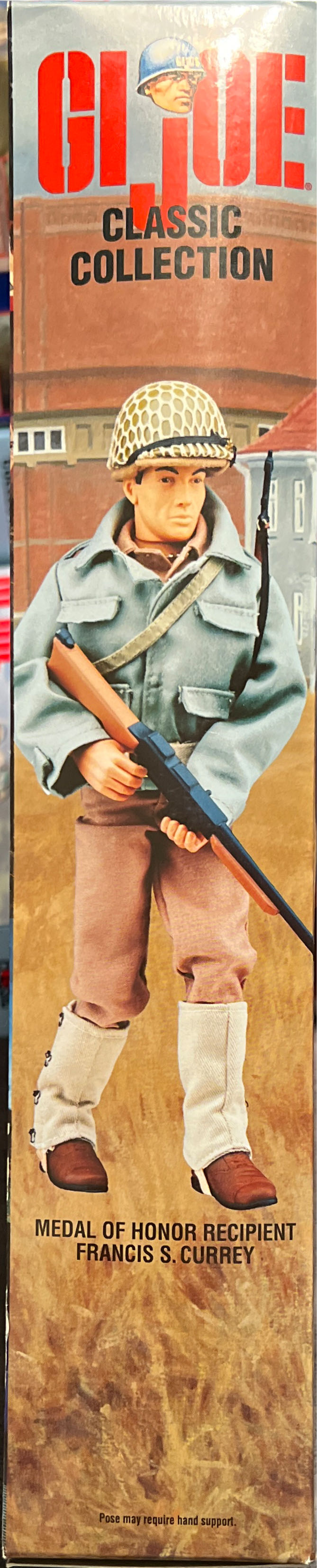 G.I. Joe Classic Collection - Medal Of Honor Recipient Francis S. Curry - Hasbro (G.I. Joe WWII Forces Collection) action figure collectible [Barcode 076281813974] - Main Image 4