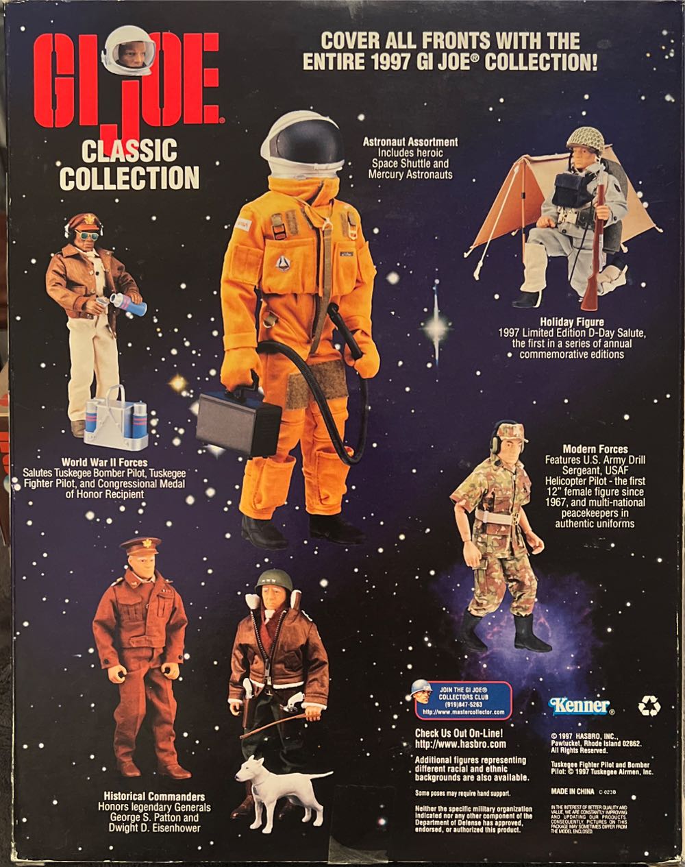Mercury Astronaut (Commemorative Limited Edition) - Hasbro / Kenner (GI Joe Classic Collection Limited Edition) action figure collectible [Barcode 076281813981] - Main Image 3