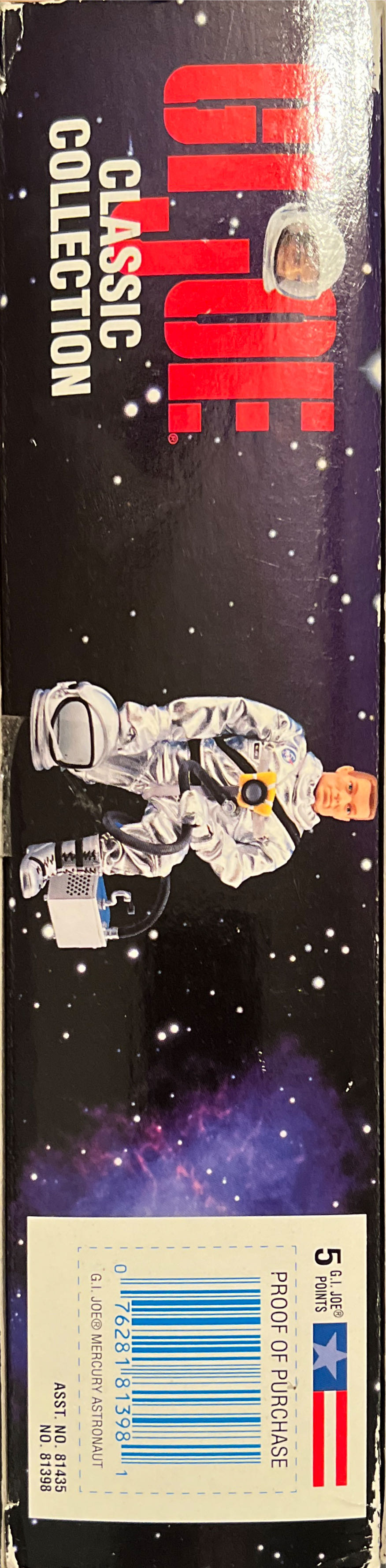 Mercury Astronaut (Commemorative Limited Edition) - Hasbro / Kenner (GI Joe Classic Collection Limited Edition) action figure collectible [Barcode 076281813981] - Main Image 4