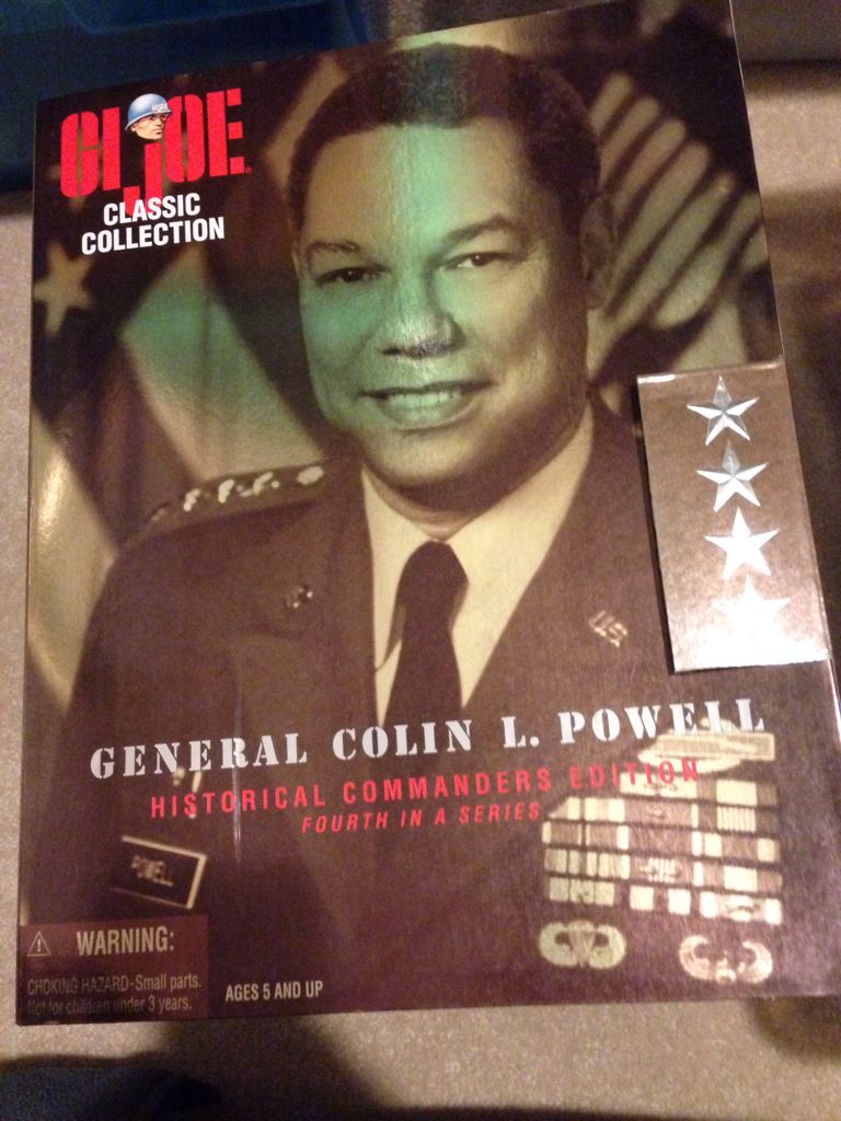 G.I. Joe Classic Collection General Colin L. Powell Doll - Hasbro (GI Joe Classic Collection) action figure collectible [Barcode 076281814421] - Main Image 2