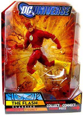 Flash, The (Classics Wave 7) - Mattel (DC Comics - Super Heroes) action figure collectible [Barcode 027084696479] - Main Image 1