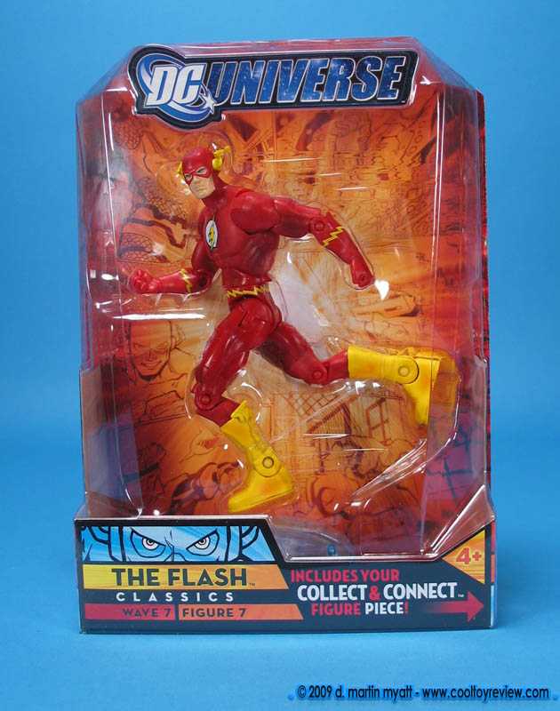 Flash, The (Classics Wave 7) - Mattel (DC Comics - Super Heroes) action figure collectible [Barcode 027084696479] - Main Image 3