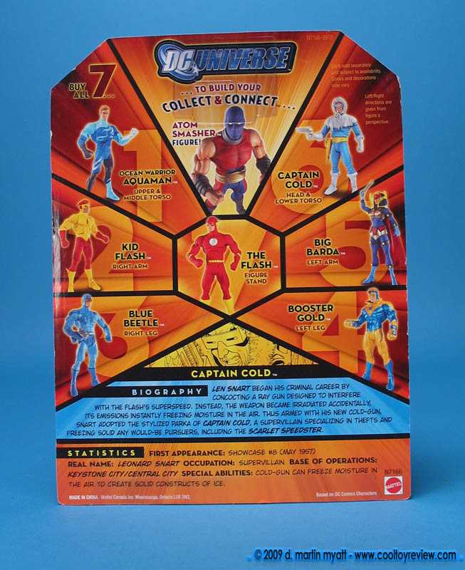 Captain Cold - Mattel (DC Universe Classics: Wave 07) action figure collectible [Barcode 027084696486] - Main Image 4
