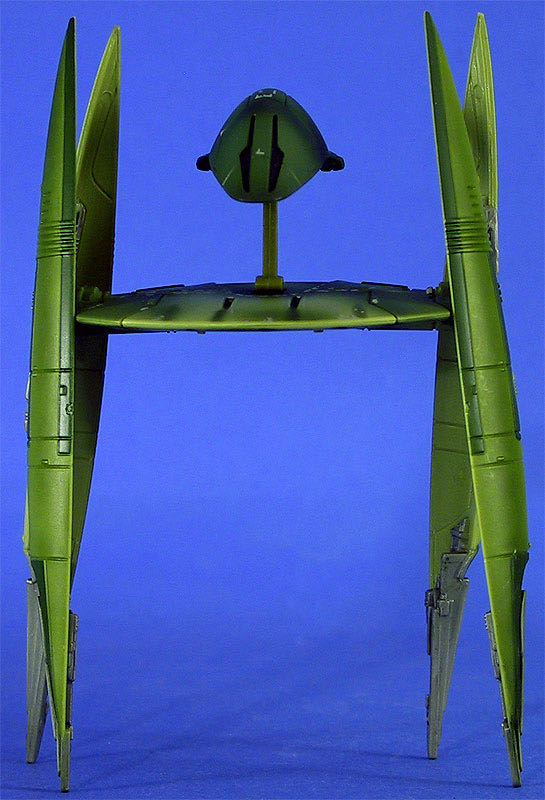 Trade Federation Droid Fighters w/ Firing Missiles & Battle Damage - Hasbro (Vehicle) action figure collectible [Barcode 076281841717] - Main Image 3