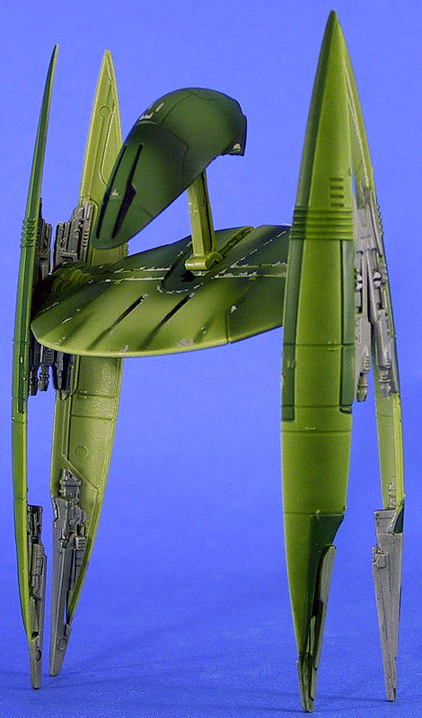 Trade Federation Droid Fighters w/ Firing Missiles & Battle Damage - Hasbro (Vehicle) action figure collectible [Barcode 076281841717] - Main Image 4