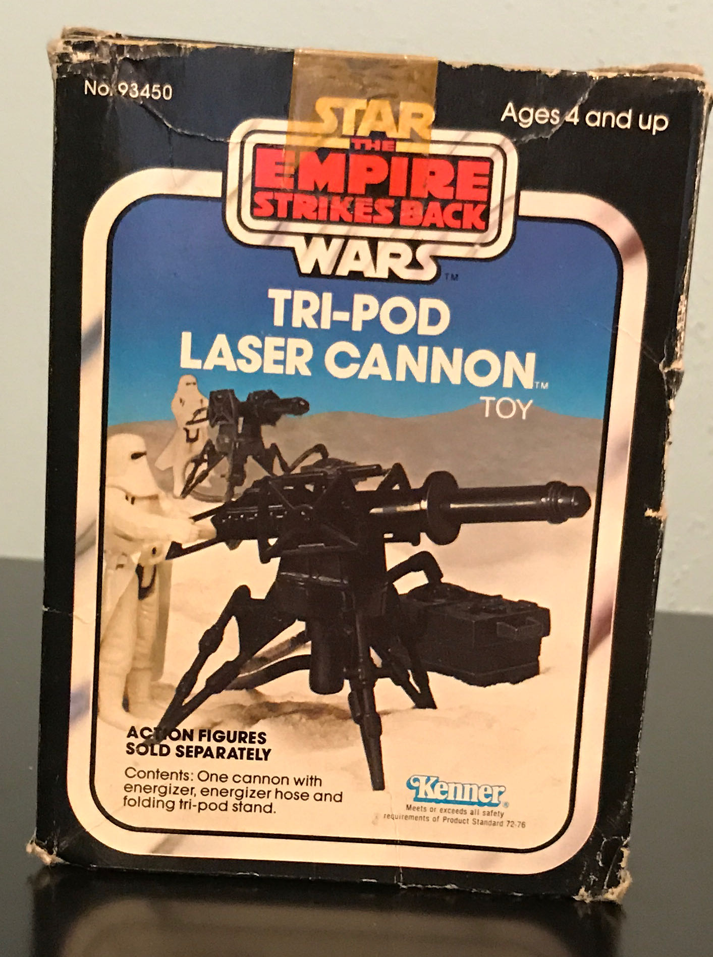 Tri- Pod Laser Cannon - Kenner (Empire Strikes Back) action figure collectible [Barcode 076281934501] - Main Image 2