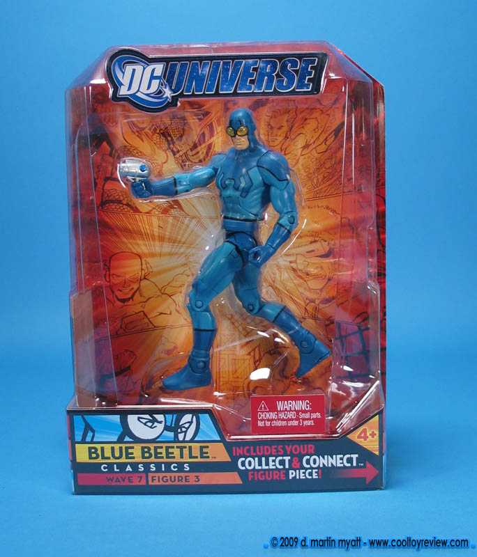 DCUC Wave 7 Figure 3 Blue Beetle - Mattel (DC Universe Classics: Wave 07) action figure collectible [Barcode 027084696516] - Main Image 3