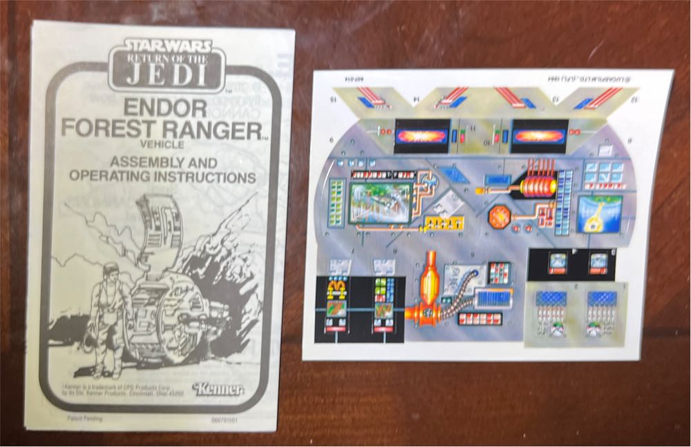 Endor Forest Ranger - Kenner (Return Of The Jedi) action figure collectible [Barcode 076281939100] - Main Image 3
