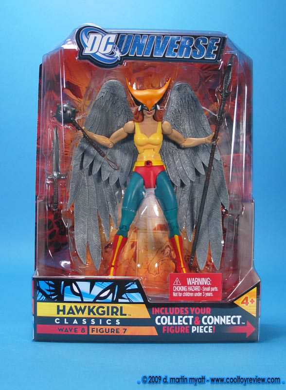Hawkgirl - Mattel (DC Comics - Super Heroes) action figure collectible [Barcode 027084696523] - Main Image 3