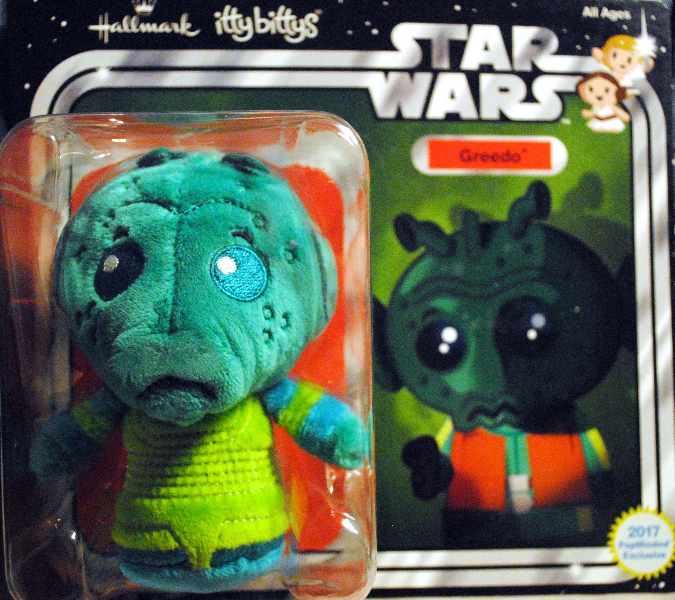 40th Anniversary Hallmark ittybbittys Greedo Star Wars ANH - Hallmark (Star Wars 40th Anniversary) action figure collectible [Barcode 0763795269662] - Main Image 1