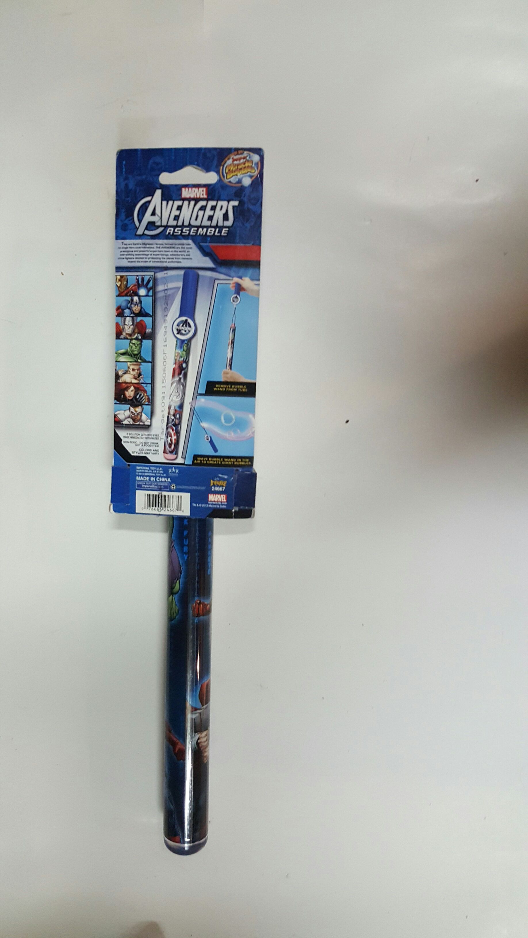 Mighty Heroes Stick Bubbles - Imperial (Avangers Age Of Ultron) action figure collectible [Barcode 076666246670] - Main Image 2