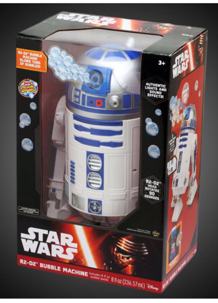 R2 D2 Bubble Machine - Imperial Toy (Star Wars Novelty Item) action figure collectible [Barcode 076666264711] - Main Image 1