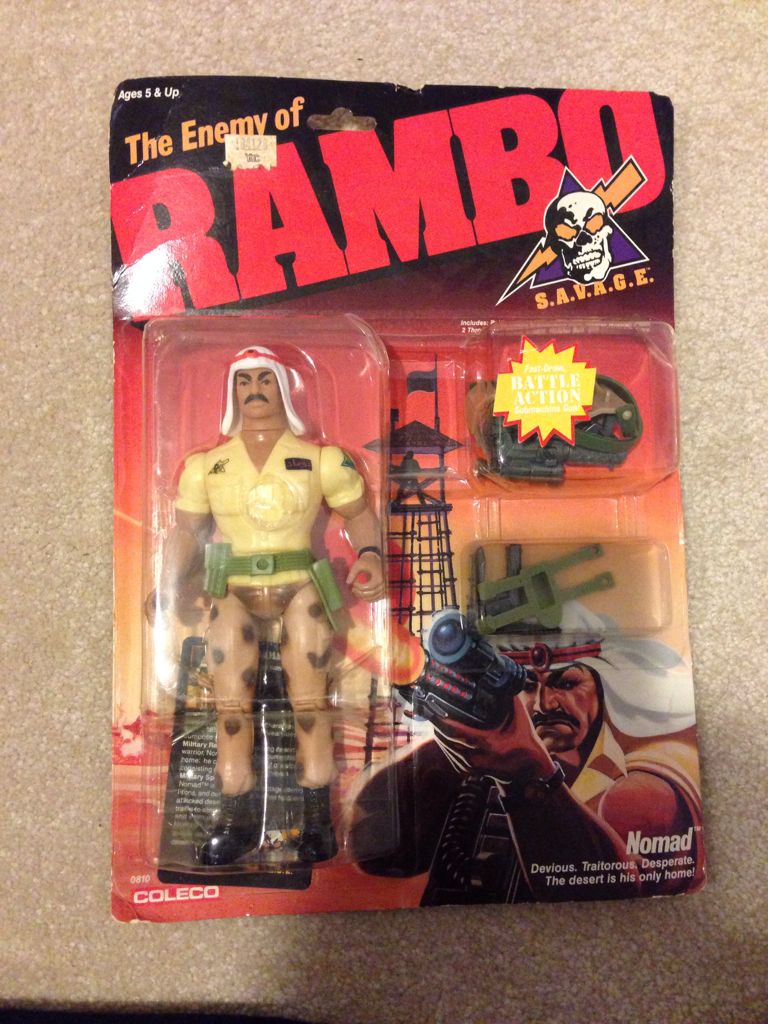Nomad - Coleco (Rambo) action figure collectible [Barcode 076930008324] - Main Image 2